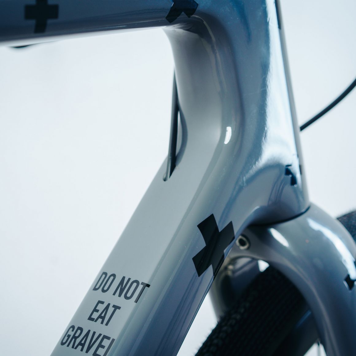 Internal Cable routing in our Gravelbike
